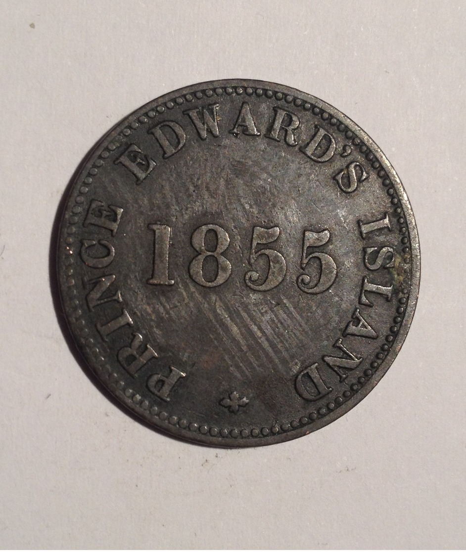 TOKEN JETON GETTONE PRINCE EDWARD'S ISLAND 1855 SELF GOVERNMENT AND FREE TRADE - Monetari/ Di Necessità