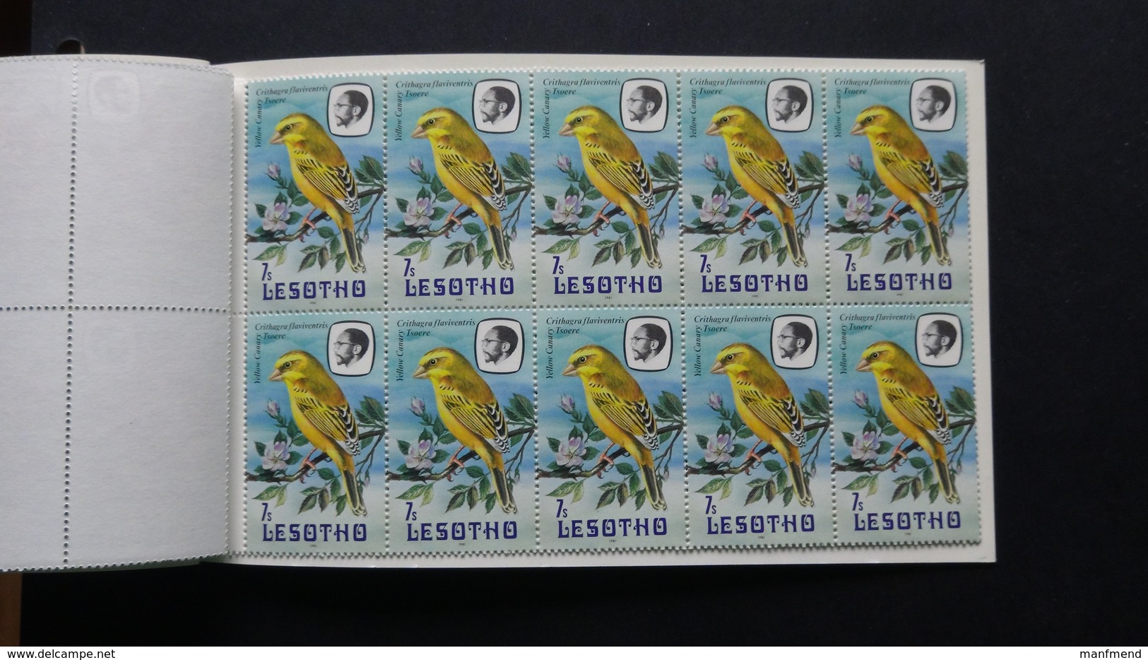 Lesotho - 1981 - Mi:LS 333-5,337 (10x) - Booklet - Look Scans - Lesotho (1966-...)