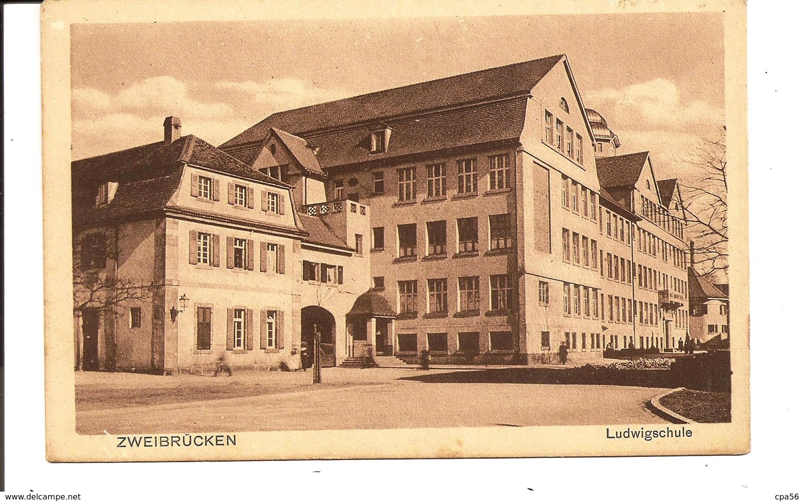 ZWEIBRÜCKEN - Luwigschule - Knoll éditeur (vers 1930) - Zweibruecken