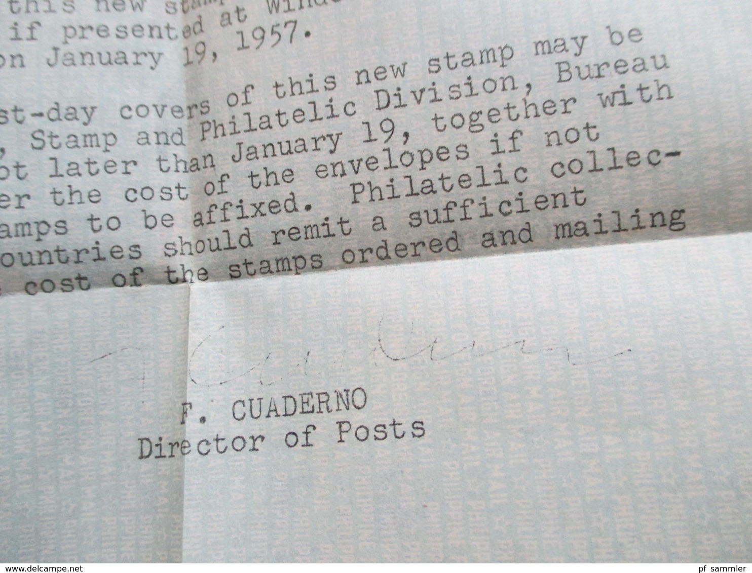 Philippines / Philippinen 1957 Aerogramme Department Of Public Works And Communications Bureau Of Posts - Filippijnen