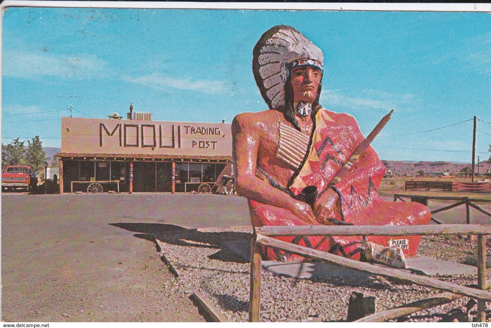 AMERIQUE---MOQUI--indian Trading Post--voir 2 Scans - Autres & Non Classés