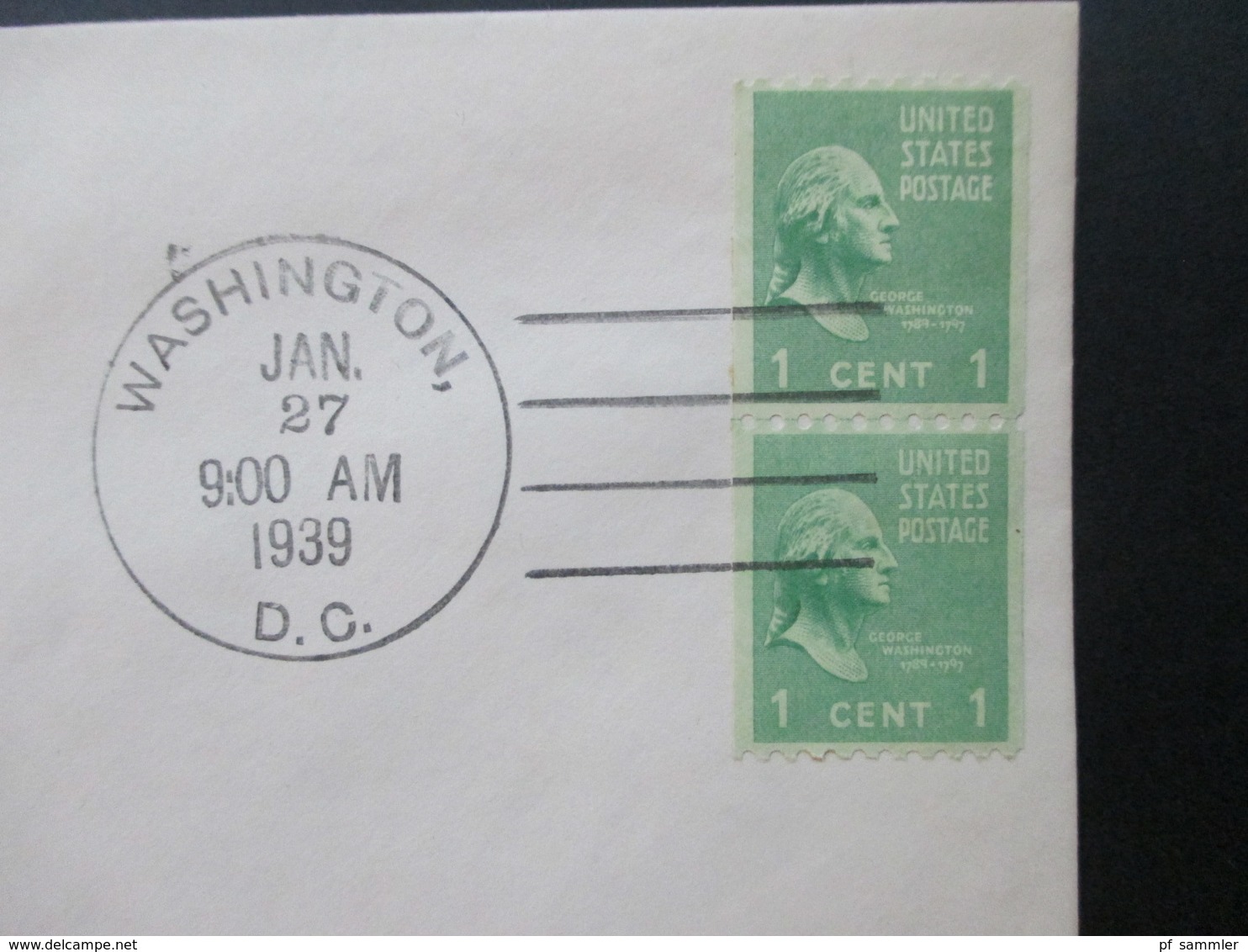 USA 1939 Präsidenten u. Persönlichkeiten 13 Belege / FDC senkrechte u. waagerechte Paare aus Rollen! Satz!