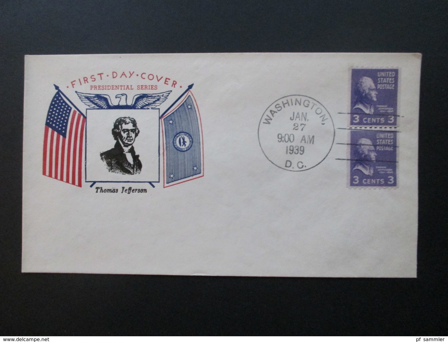 USA 1939 Präsidenten u. Persönlichkeiten 13 Belege / FDC senkrechte u. waagerechte Paare aus Rollen! Satz!