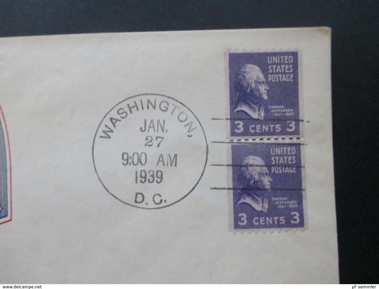 USA 1939 Präsidenten u. Persönlichkeiten 13 Belege / FDC senkrechte u. waagerechte Paare aus Rollen! Satz!