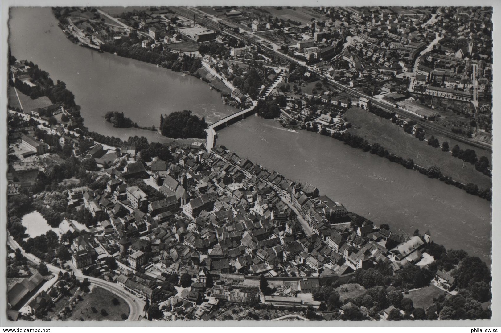 Rheinfelden - Flugaufnahme - Flug-Foto Schait - Autres & Non Classés