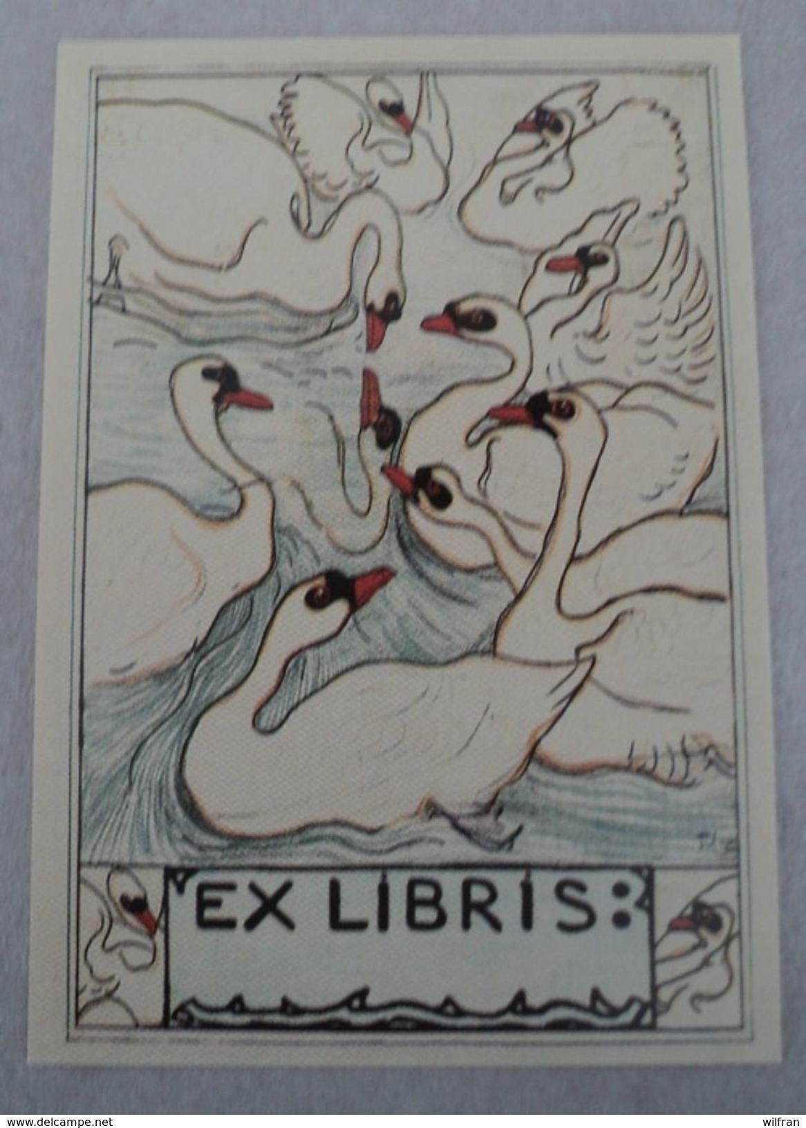 Zwanen - Ex-libris