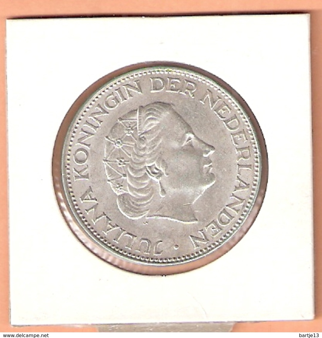 NEDERLAND 2 1/2 GULDEN 1959 ZILVER JULIANA PR - 1948-1980 : Juliana