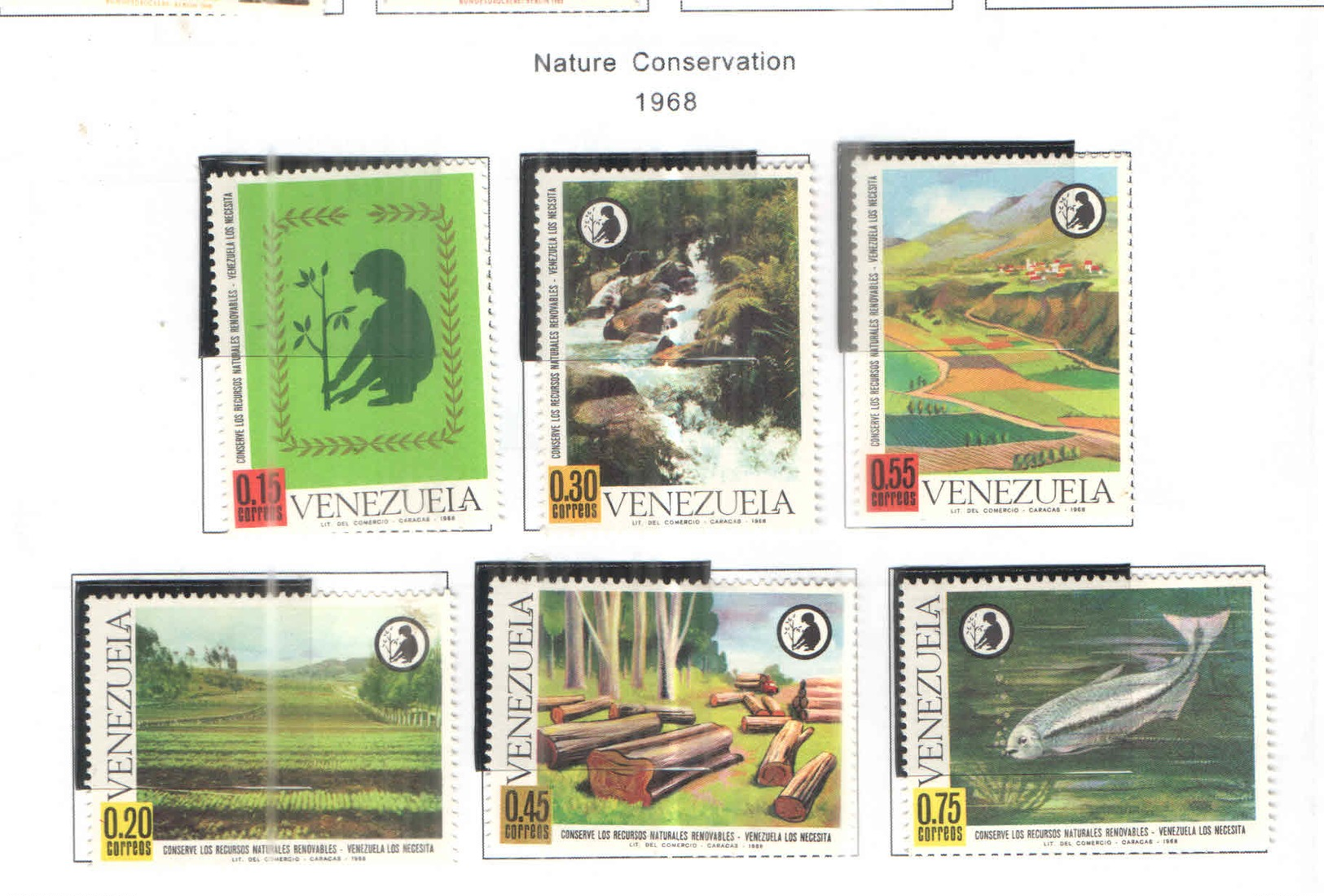 Venezuela PO 1968 Conserv.Natura Scott.924/929+ See Scans   On Scott.Page - Venezuela