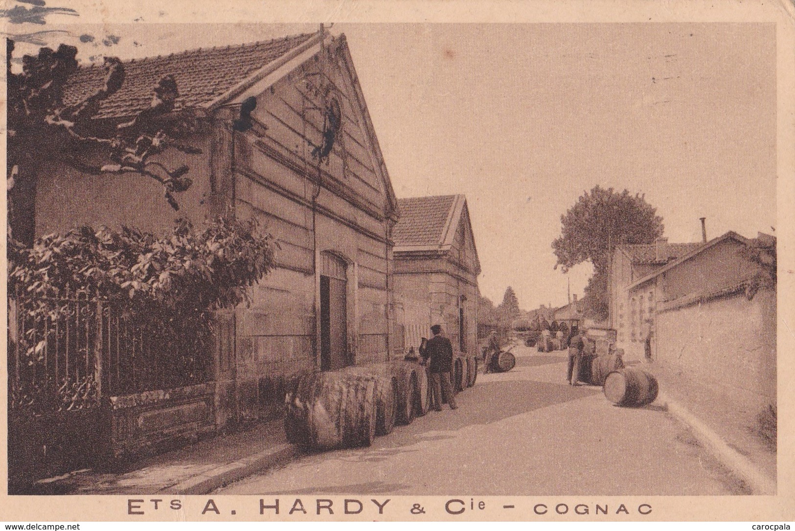 Carte 1940 COGNAC / ETABLISSEMENTS HARDY ET COMPAGNIE - Cognac