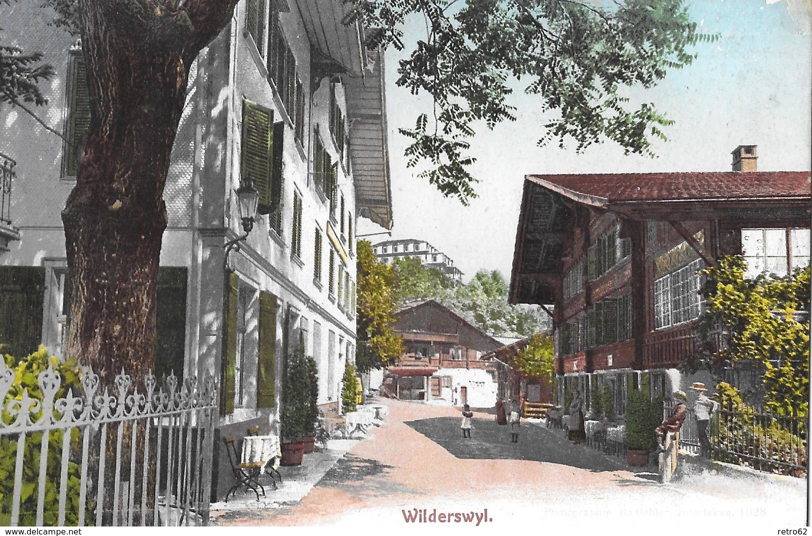 WILDERSWYL → Dorfstrasse Mit Spielenden Kindern, Ca.1910 - Sonstige & Ohne Zuordnung