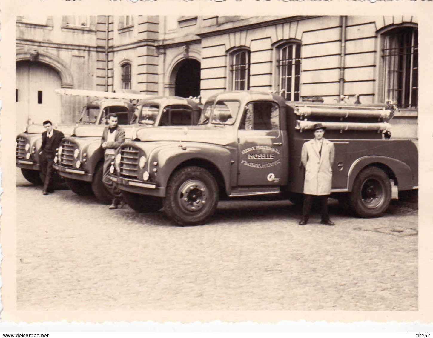 PHOTO  CCI  POMPIERS  MOSELLE AUDIN LE TICHE PHALSBOURG SARRALBE - Other & Unclassified