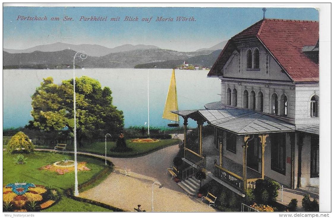 AK 0888  Pörtschach Am Wörthersee - Parkhotel / Verlag Leon Um 1916 - Pörtschach