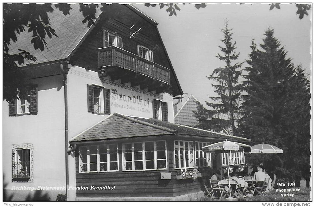 AK 0888  Rechberg - Gasthof Brandlhof / Verlag Knollmüller Um 1960-70 - Frohnleiten