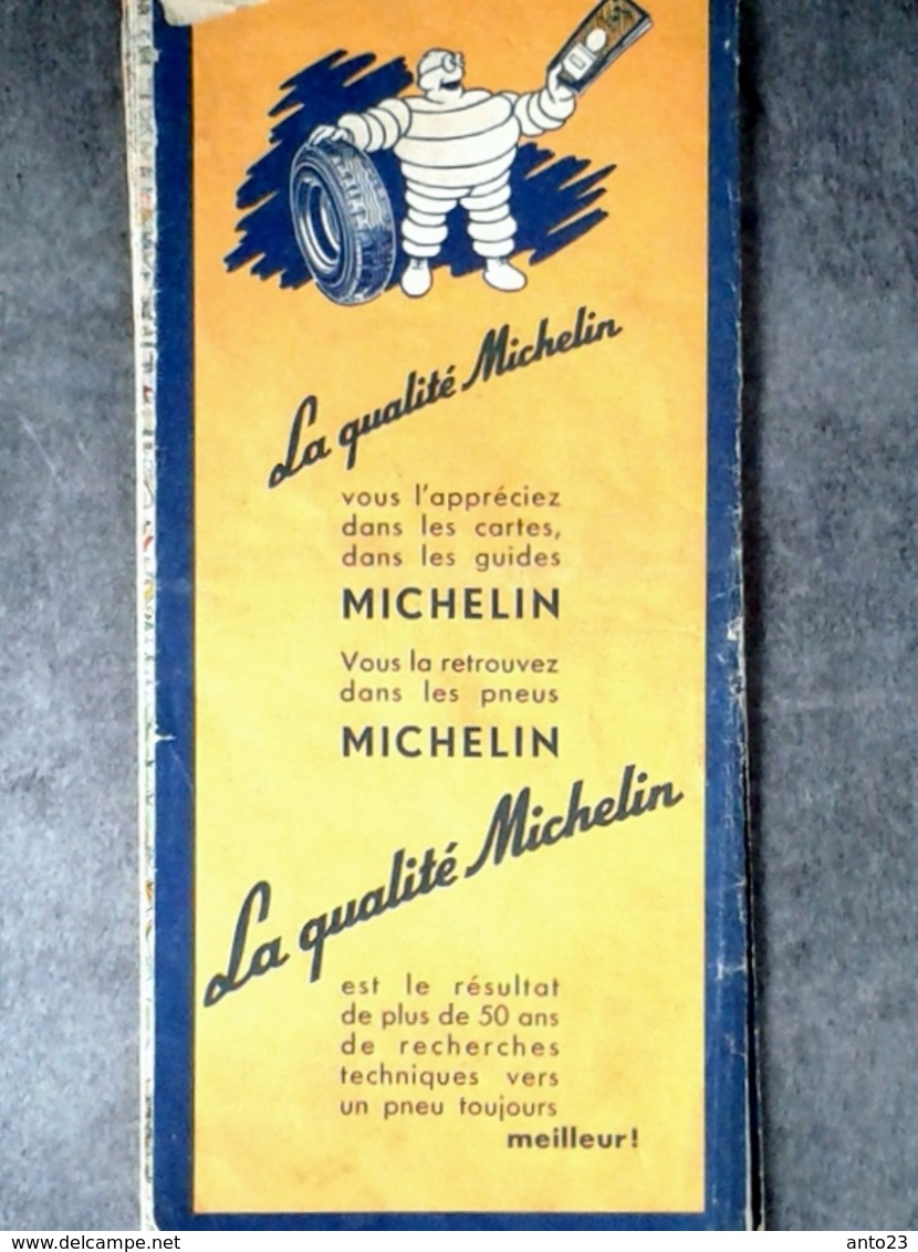 CARTE MICHELIN N°53 ARRAS MEZIERE 1958 MAPS KARTE CARTOLINA MAPS - Cartes Routières