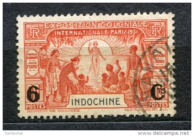 6514  INDOCHINE    N° 148°  Exposition Coloniale De Paris  Surcharge Noire   1931      TB - Used Stamps