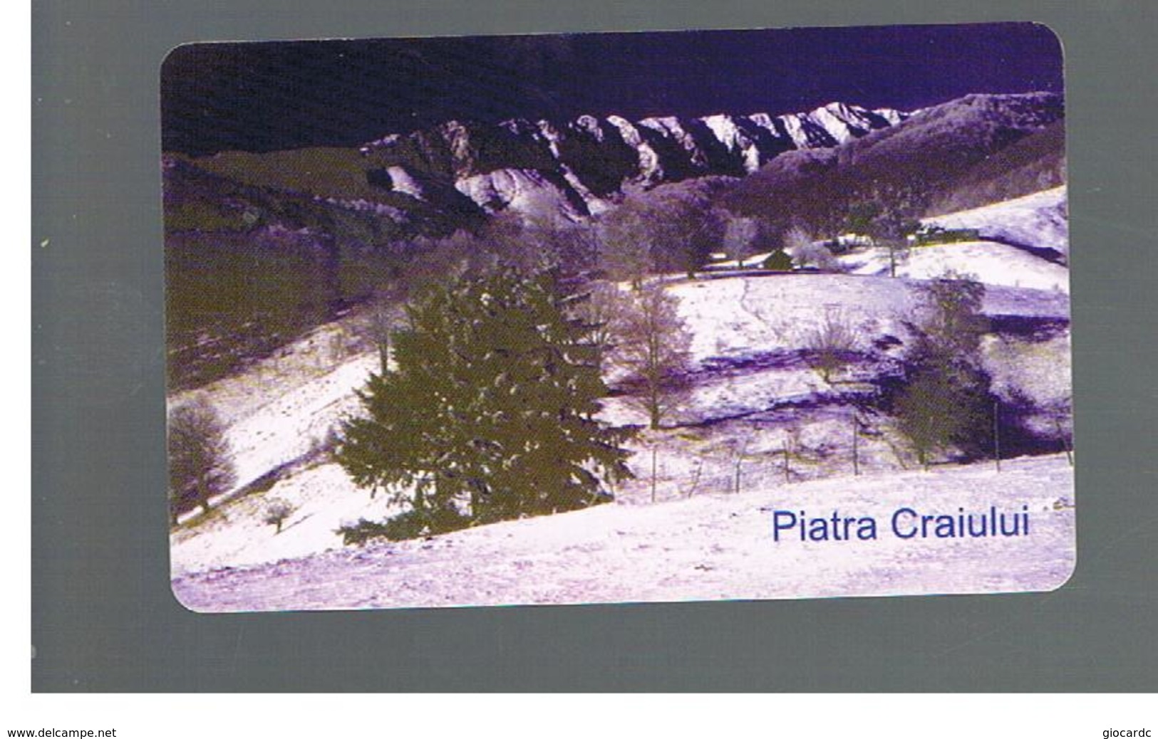 ROMANIA (ROMANIA) - 2002  PIATRA CRAIULUI PARK  - USED  -  RIF. 10757 - Montagnes