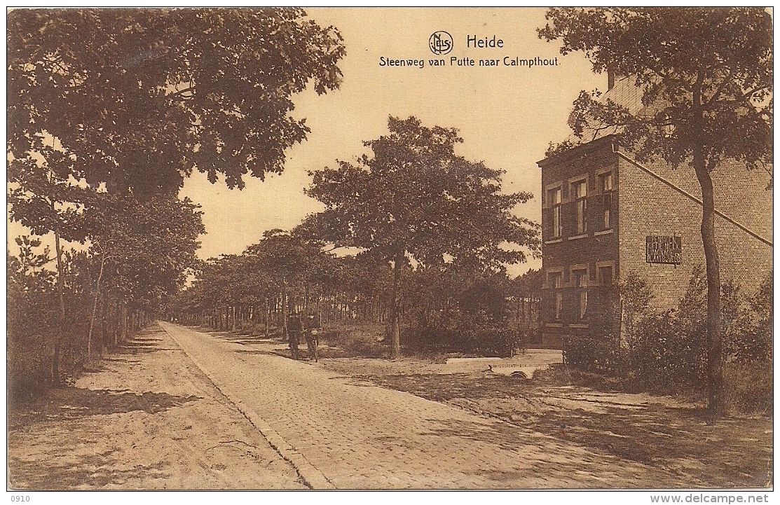 HEIDE-KALMTHOUT-CALMPTHOUT"STEENWEG VAN PUTTE NAAR CALMPTHOUT"UITG.VAN LOON,ACHTERBROEK - Kalmthout