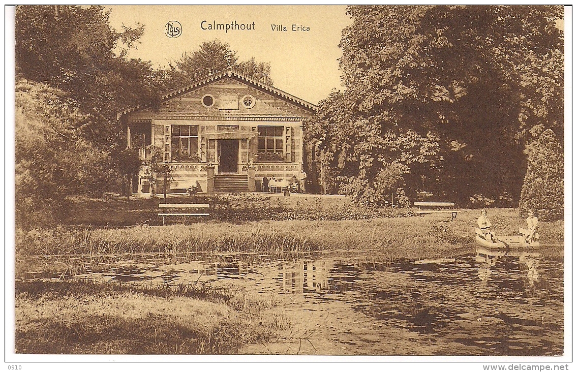 KALMTHOUT-CALMPTHOUT"VILLA  ERICA"UITG.VAN LOON,ACHTERBROEK - Kalmthout