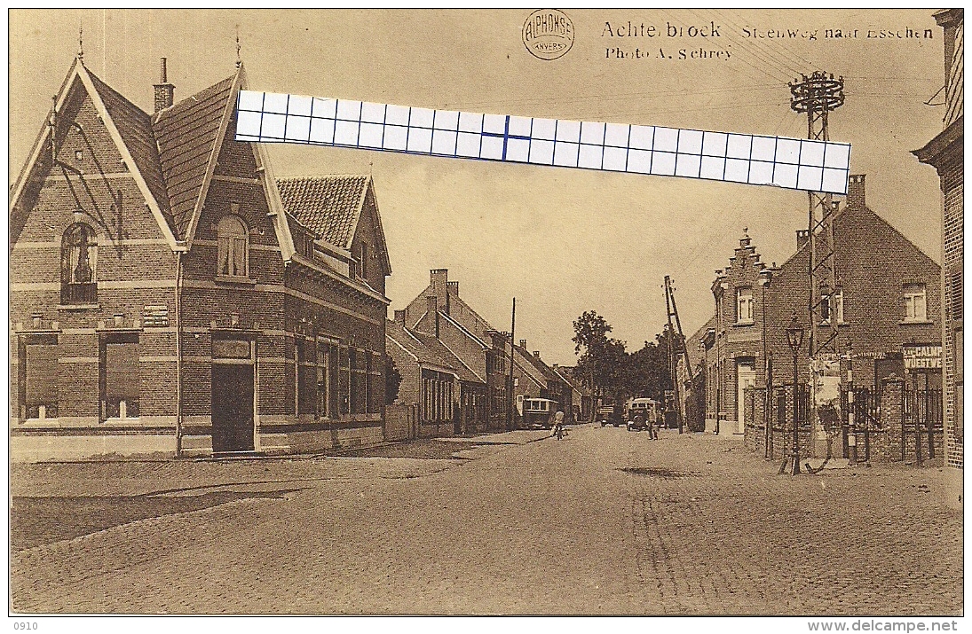 ACHTERBROECK-ACHTERBROEK-KALMTHOUT "STEENWEG NAAR ESSCHEN"UITG.VAN LOON - Kalmthout