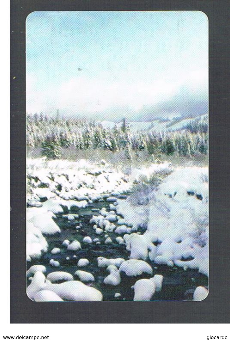 ROMANIA (ROMANIA) - 2002  WINTER  - USED  -  RIF. 10758 - Seizoenen