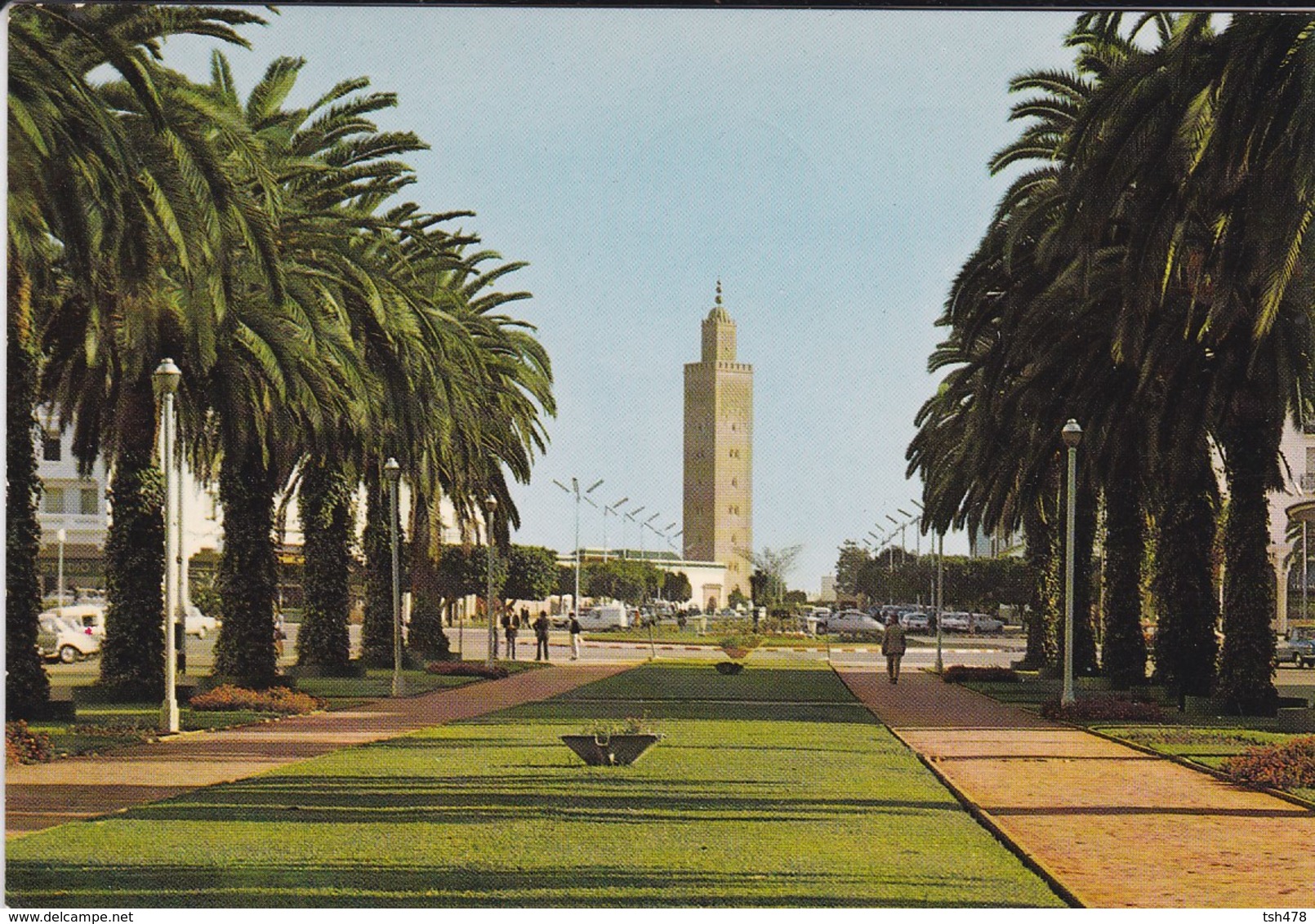 MAROC---RABAT---boulevard Mohammed V---( Mosquée )--voir 2 Scans - Rabat