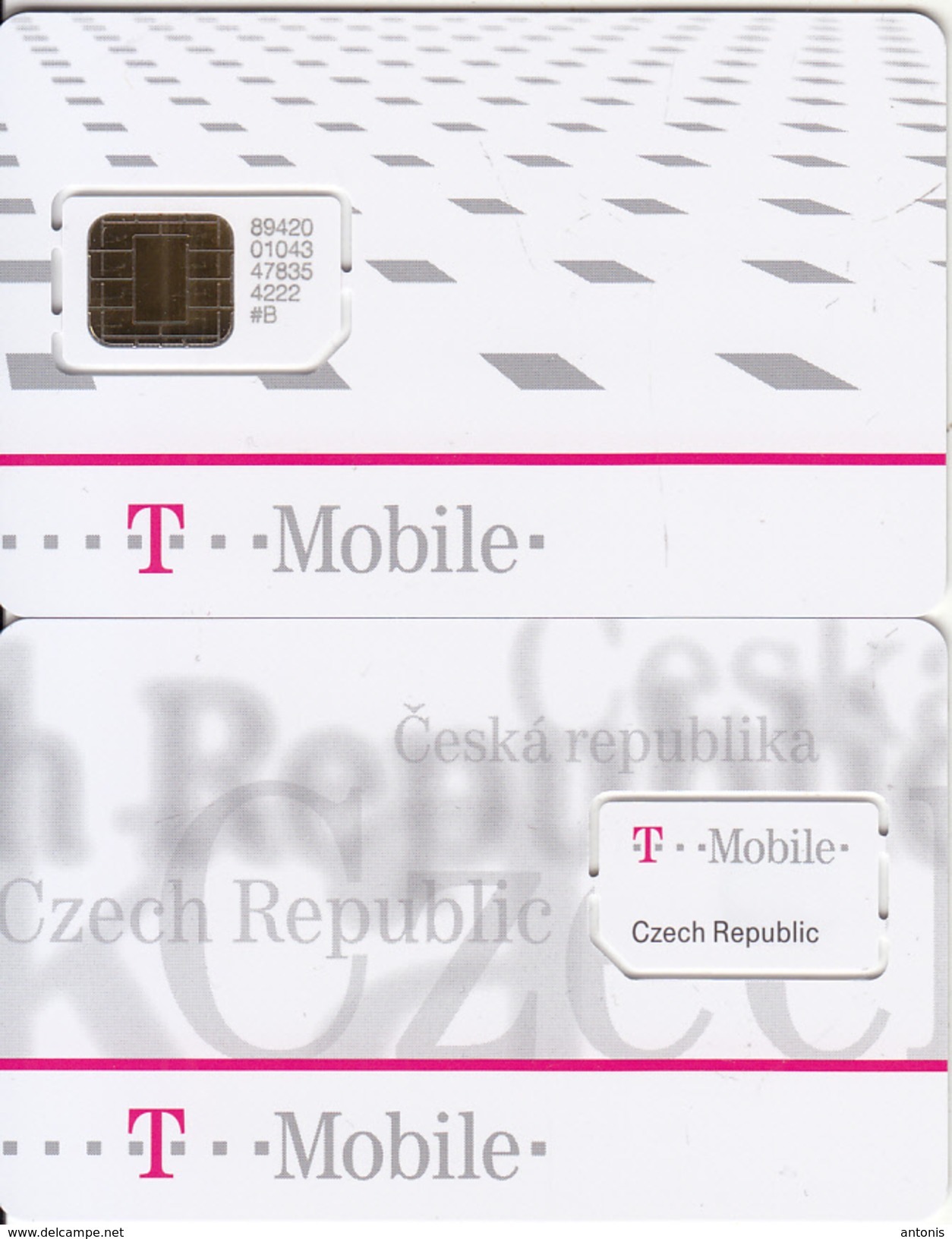 CZECH REPUBLIC - T Telecom GSM, Chip 1, Mint - Czech Republic