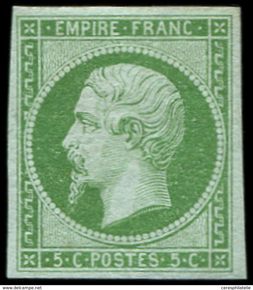 * EMPIRE NON DENTELE 12    5c. Vert, TB. C - 1853-1860 Napoleon III