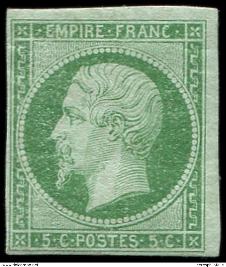 * EMPIRE NON DENTELE 12    5c. Vert, Frais Et TB. C - 1853-1860 Napoleone III