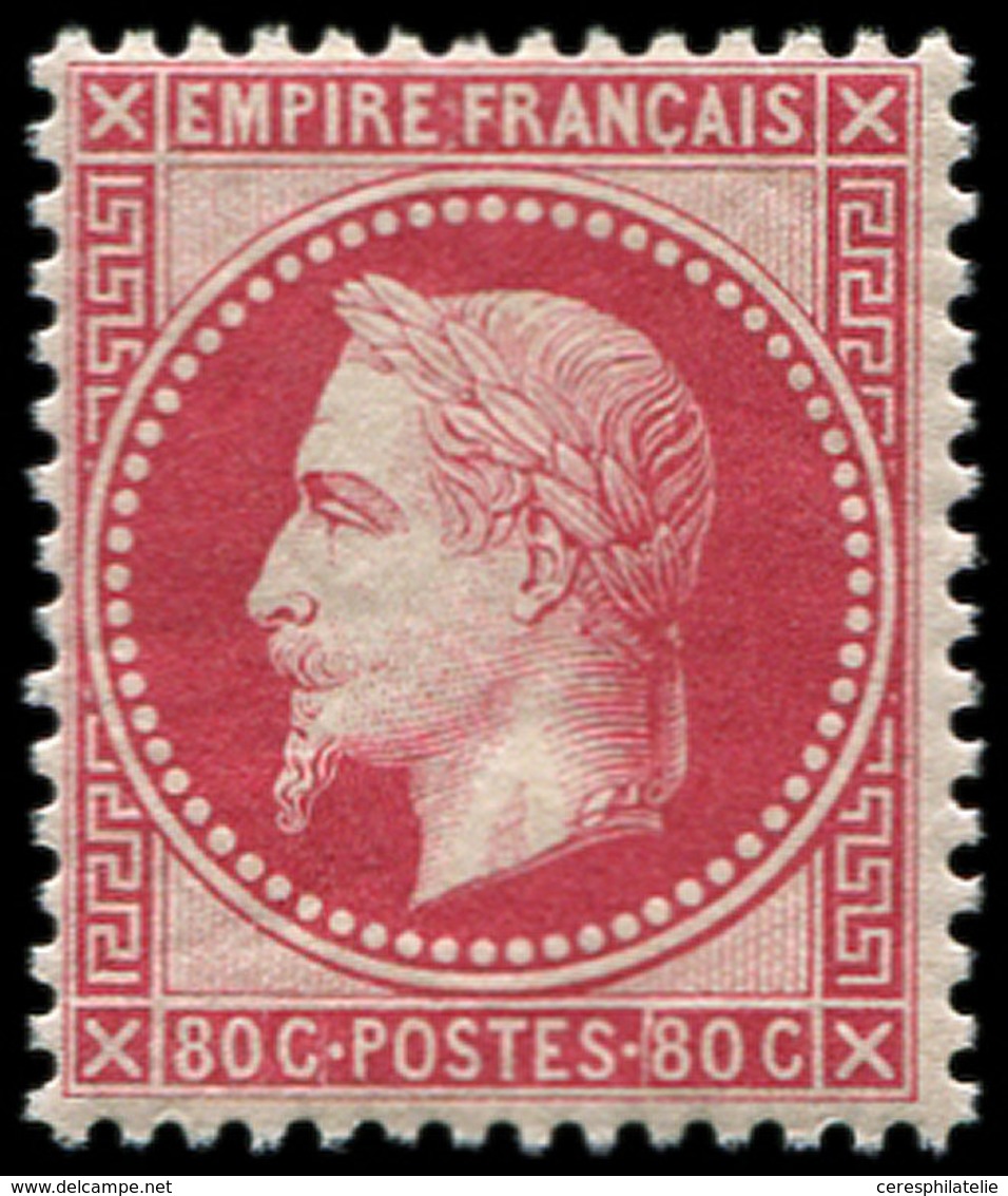 ** EMPIRE LAURE 32   80c. Rose, Fraîcheur Postale, Superbe - 1863-1870 Napoleon III With Laurels