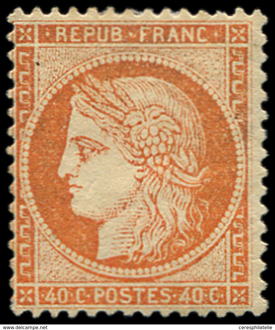 * SIEGE DE PARIS 38   40c. Orange, Frais, TB. C - 1870 Siege Of Paris