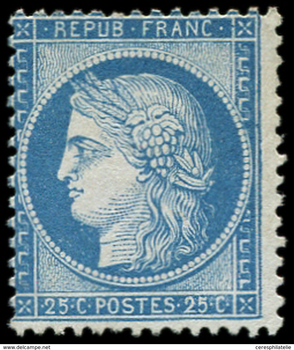 (*) CERES DENTELE 60B  25c. Bleu, T II, TB - 1849-1876: Classic Period