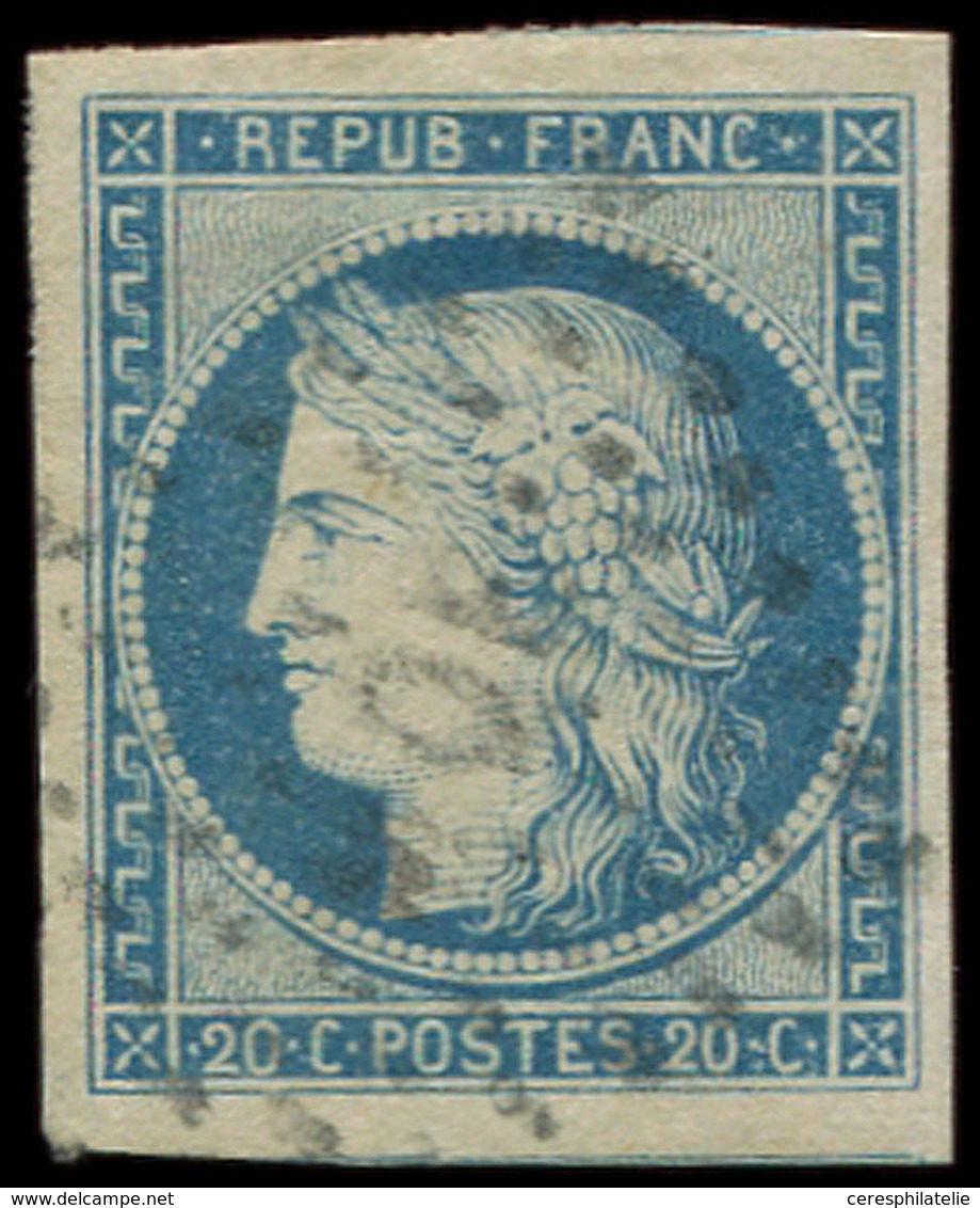 12   20c. Bleu, Oblitéré, Belles Marges, TTB - Autres & Non Classés