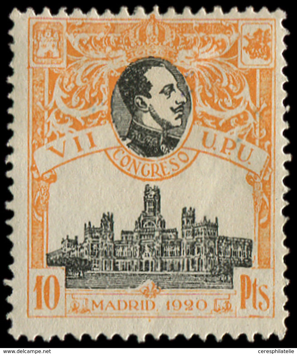 * ESPAGNE 271 : 10p. Jaune-orange, TB - Used Stamps