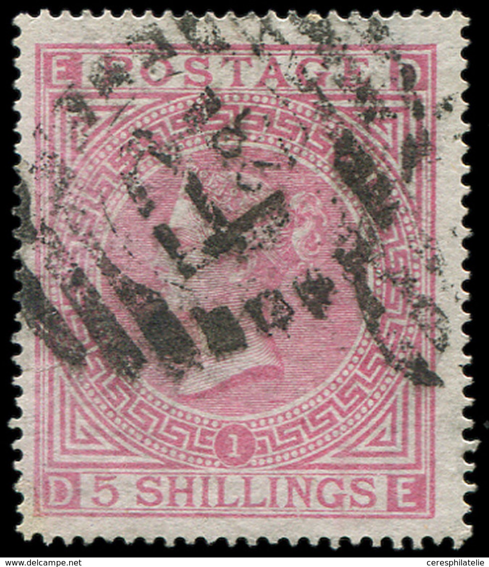 GRANDE BRETAGNE 40 : 5s. Rose, Obl., TB - Unused Stamps