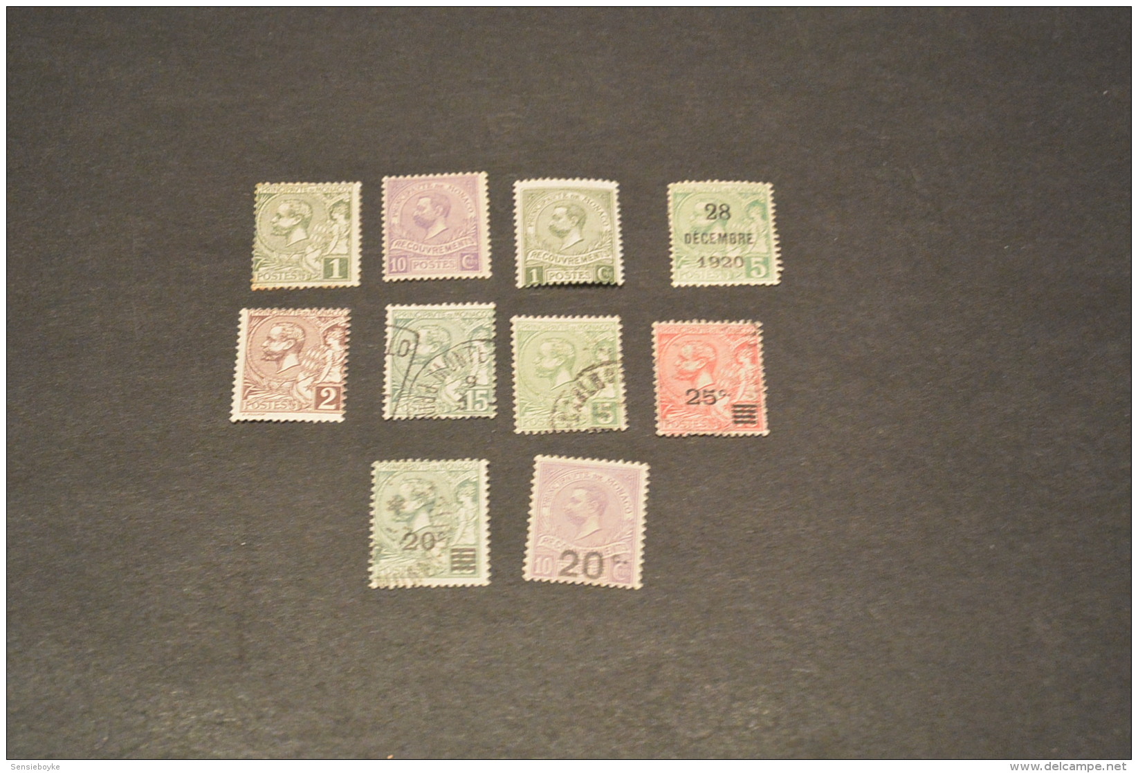 K14953 - Lot Stamp Mixed Quality  Mostly Taxe - Monaco Earlier Years - Collections, Lots & Séries