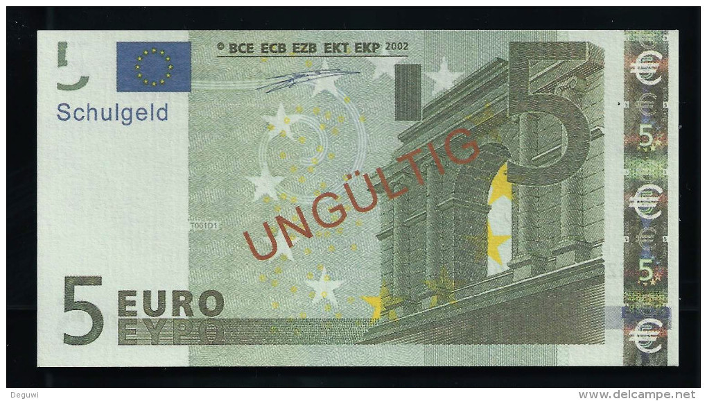 5 Euro "Austria - Schulgeld", Billet Scolaire, Educativ, EURO Size, RRRRR, UNC Extrem Scarce!!! - Sonstige & Ohne Zuordnung