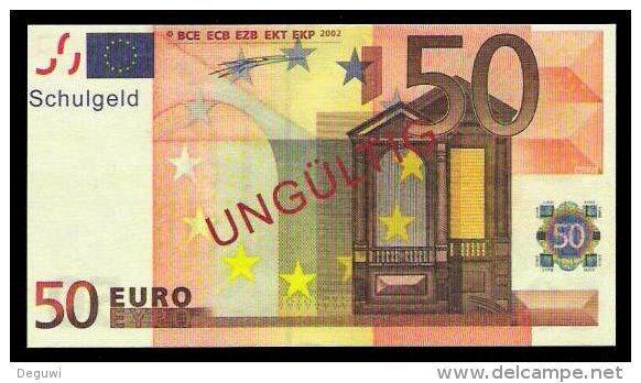 50 Euro "Austria - Schulgeld", Billet Scolaire, Educativ, EURO Size, RRRRR, UNC Extrem Scarce!!! - Altri & Non Classificati