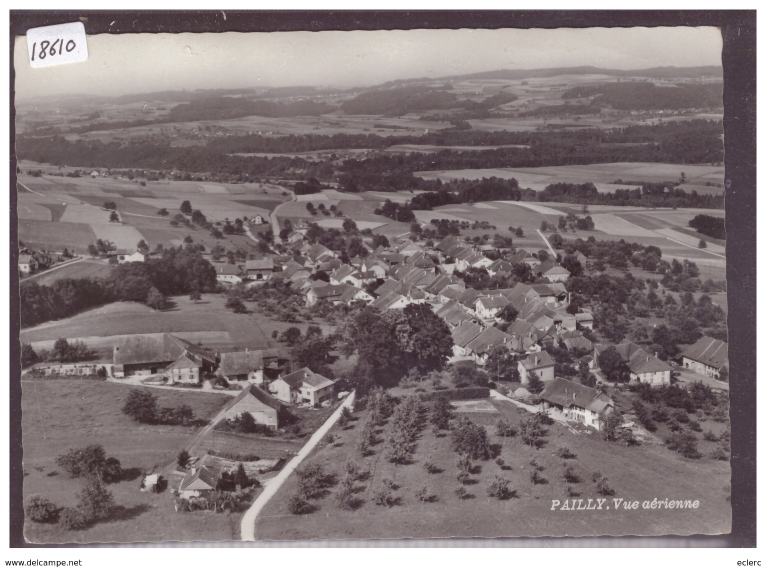 FORMAT 10x15 Cm - DISTRICT D'ECHALLENS - PAILLY - TB - Pailly