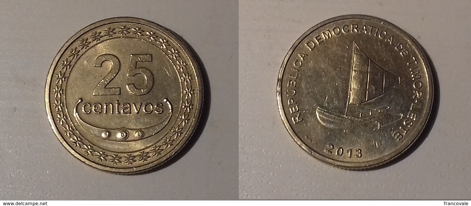 Timor Est 2013 25 Centavos - Timor