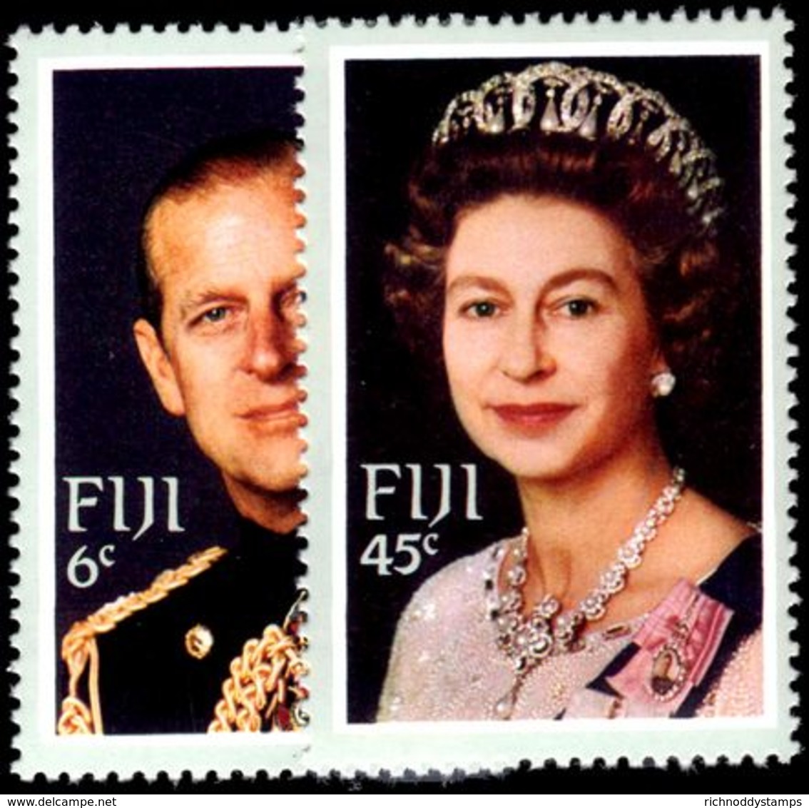 Fiji 1982 Royal Visit Unmounted Mint. - Fiji (1970-...)
