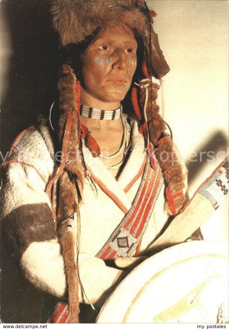 72035050 Indianer Native American Schwarzfusskrieger Karl-May-Museum Radebeul  I - Autres & Non Classés