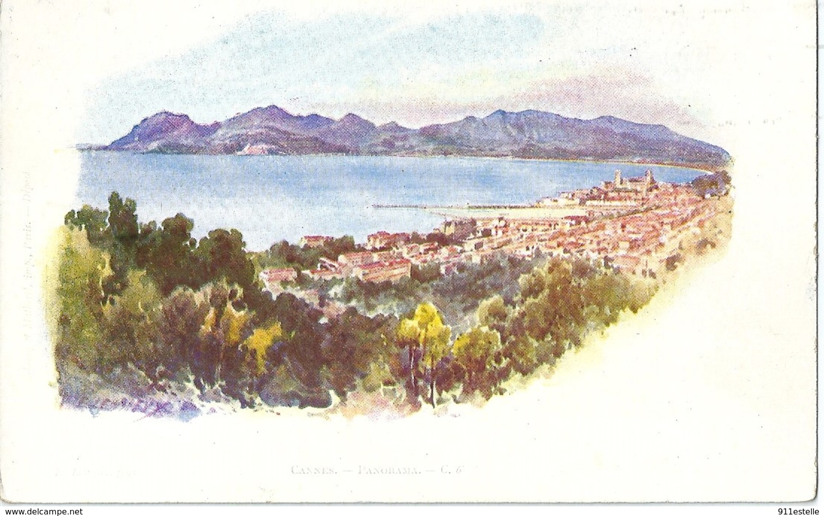 06 E  Lessieux    CANNES   PANORAMA - Lessieux