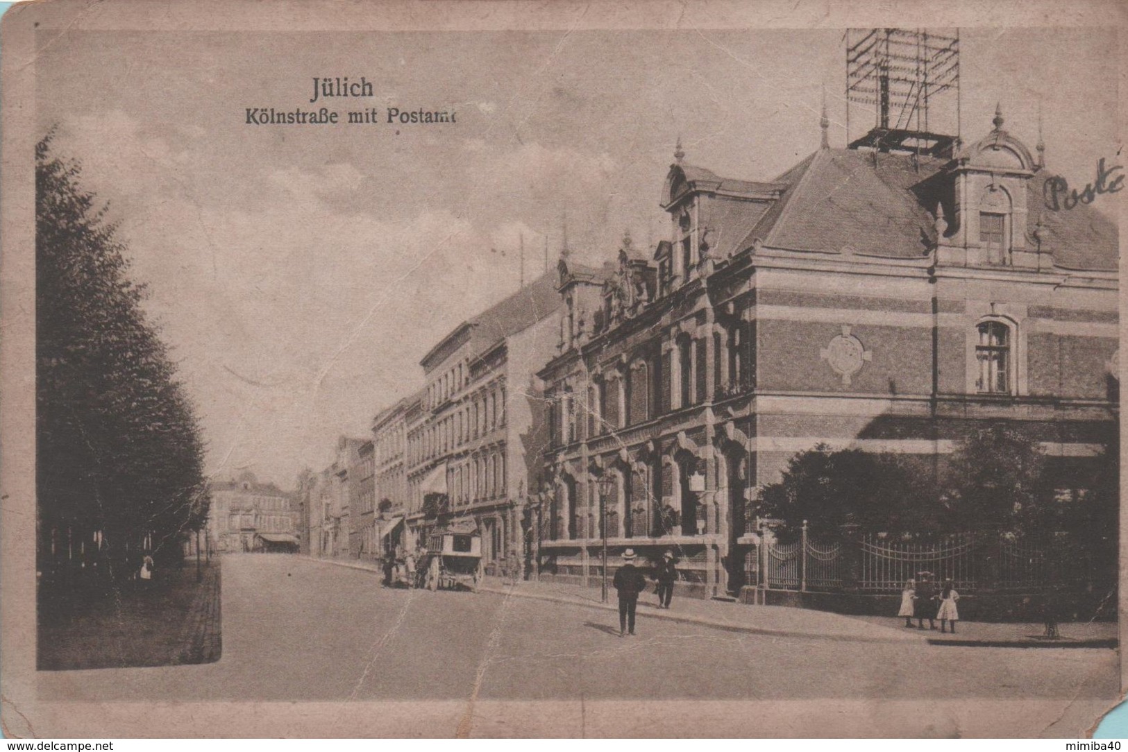 JULICH - Kölnstrasse Mit Postamt - - Juelich