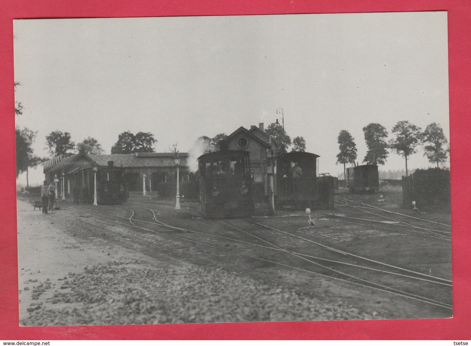 Lanaken - SNCV  - Trams ... Dépôt Du Tournebride Vers 1900 - Andere & Zonder Classificatie