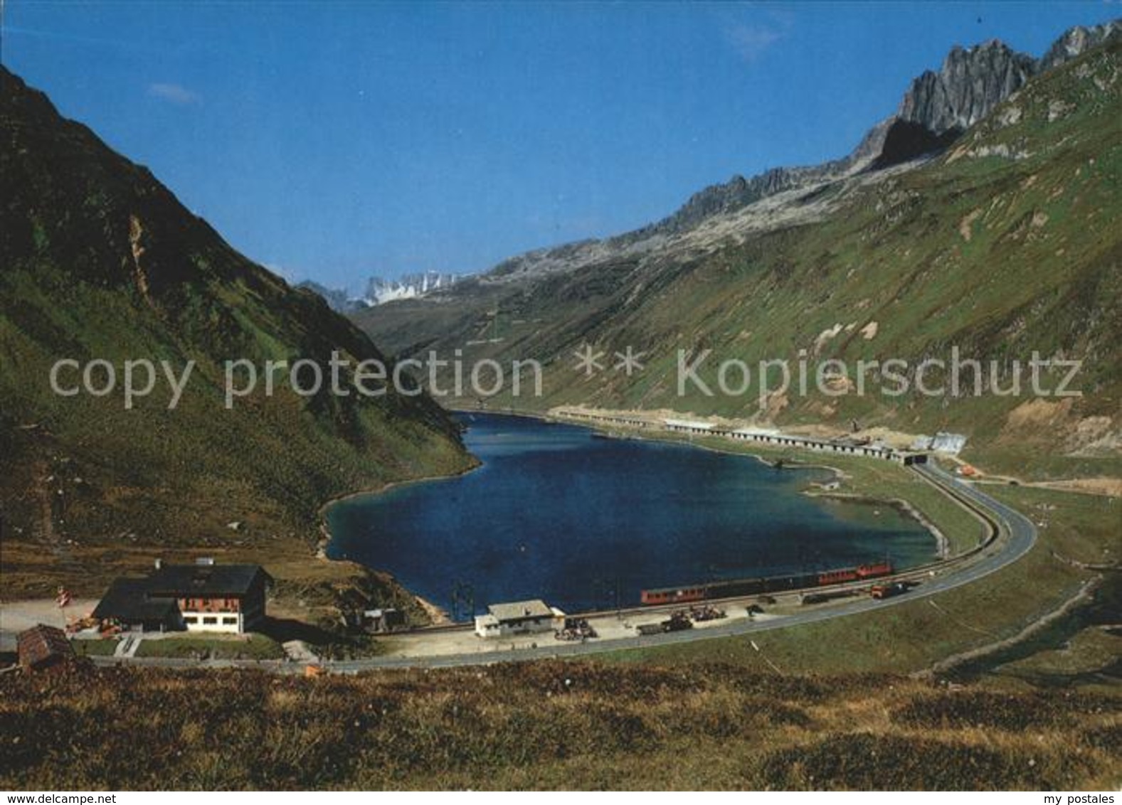 11958852 Oberalppass Restaurant Piz Calmot - Sonstige & Ohne Zuordnung