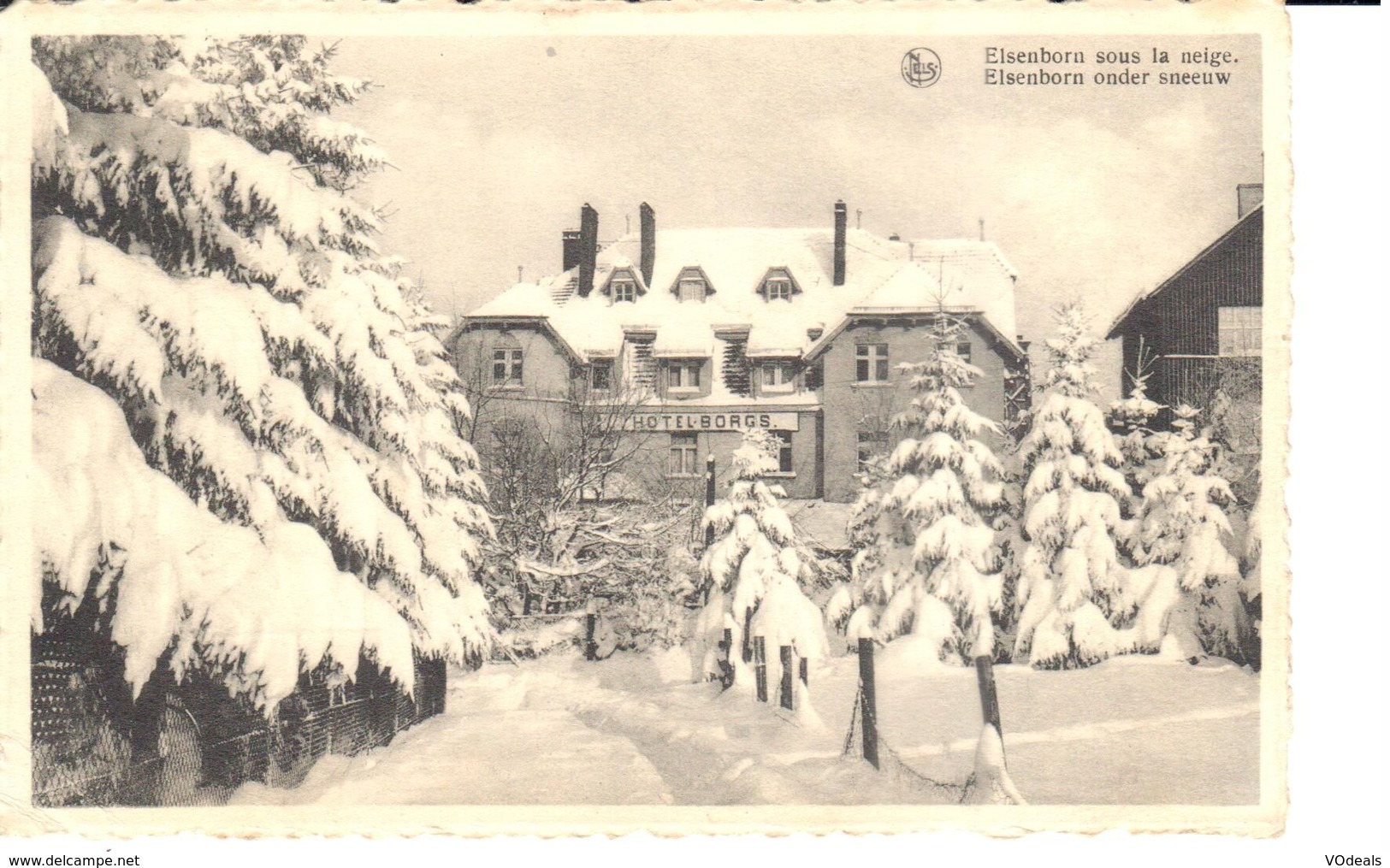 Liège - CP - Camp Elsenborn - Sous La Neige - Elsenborn (camp)