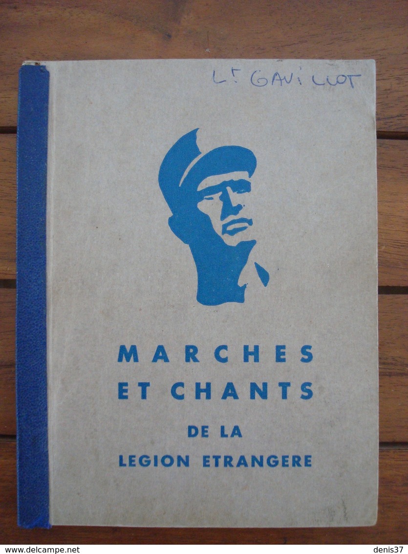 Livret Chants Légion Etrangère - AFN - Algérie. - Sonstige & Ohne Zuordnung