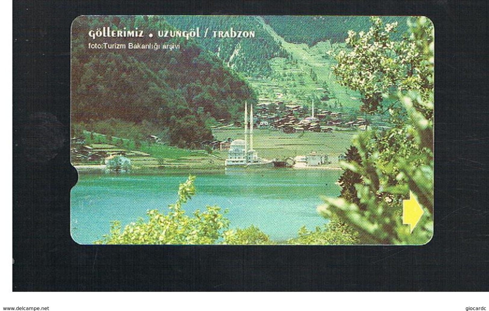 TURCHIA  (TURKEY)  -  1999   TRABZON LAKE                                            - USED - RIF. 10764 - Türkei