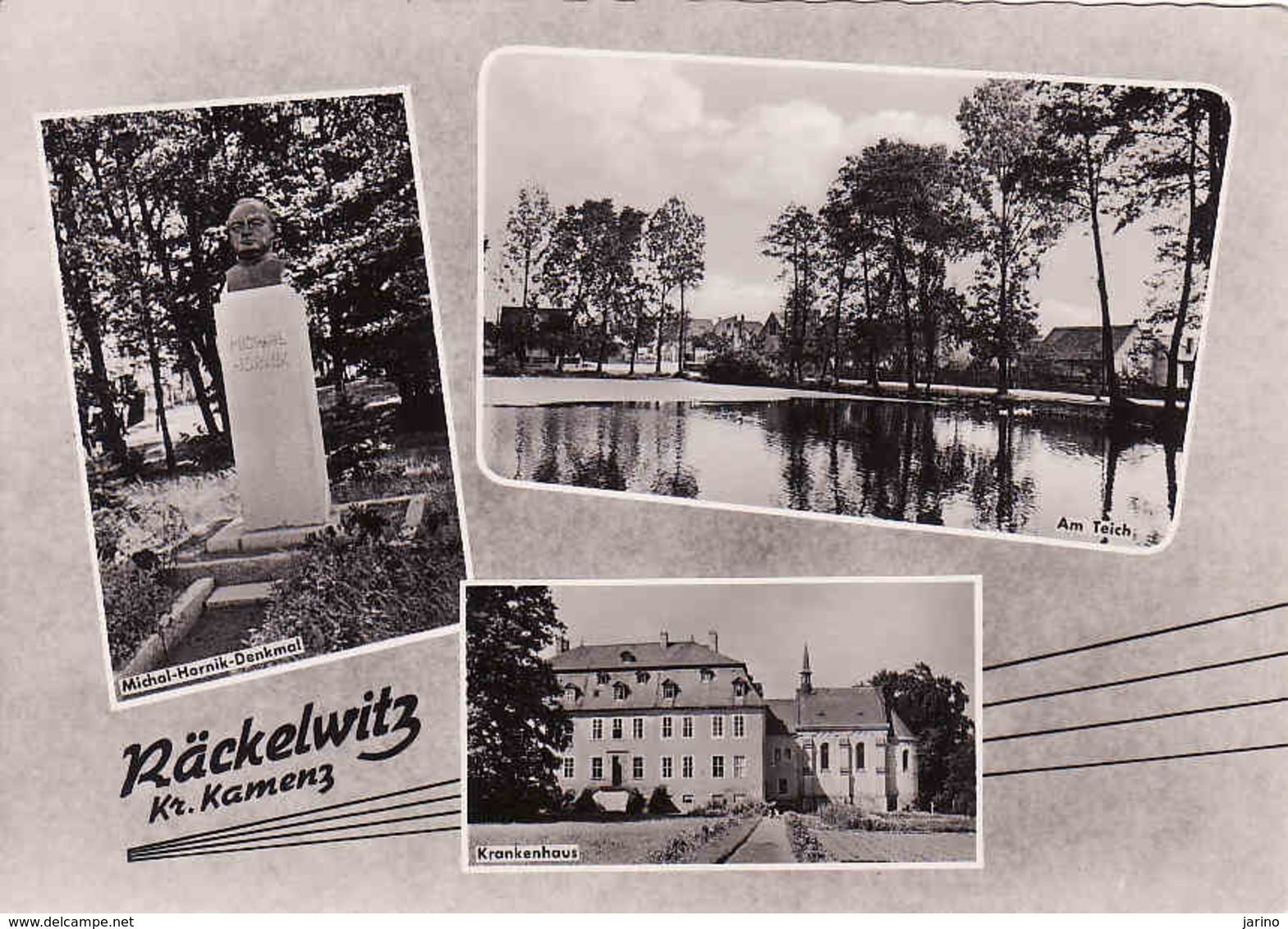 Saxony, Räckelwitz Kr. Kamenz,  Gebraucht 1962 - Kamenz