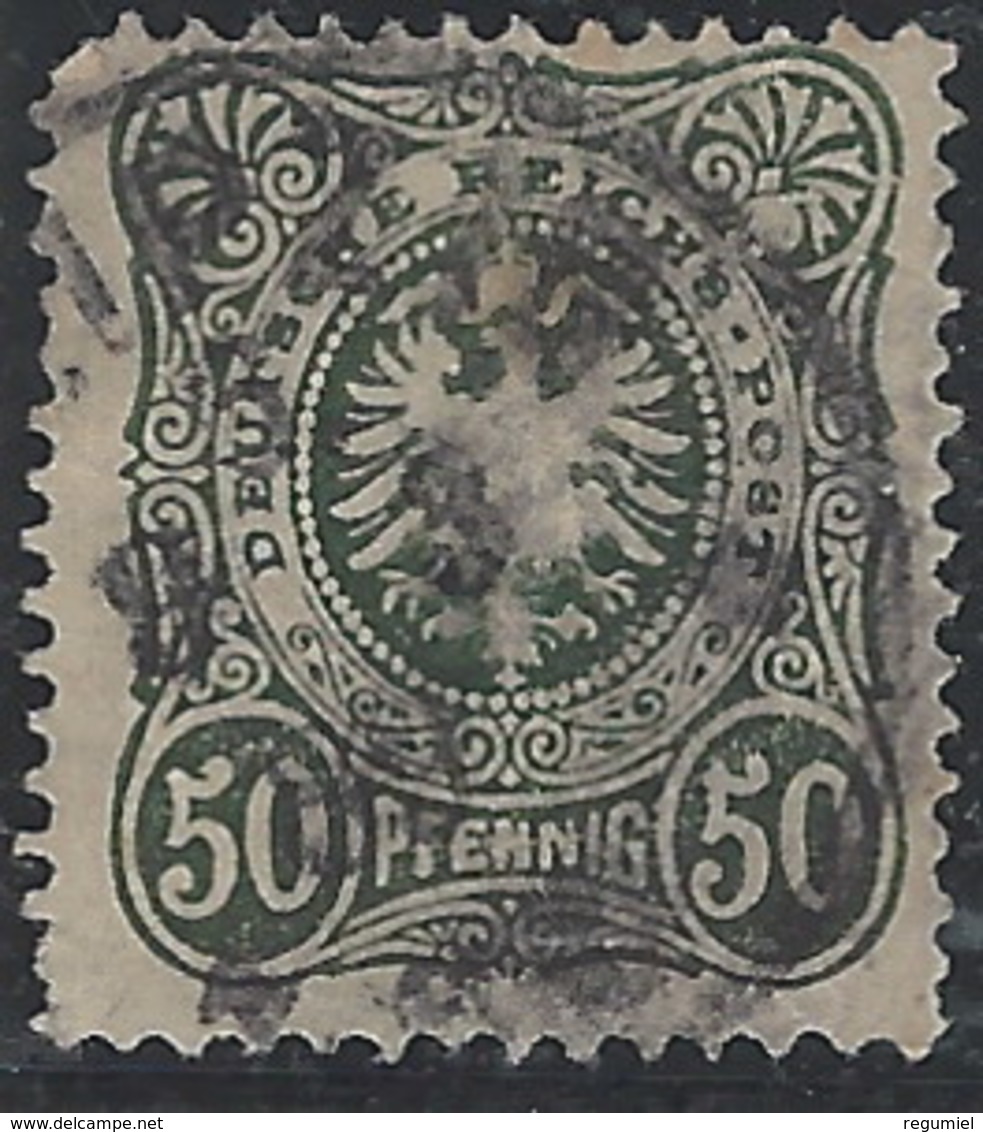 Alemania Imperio U 041 (o) Pfenng. 1879 - Usados